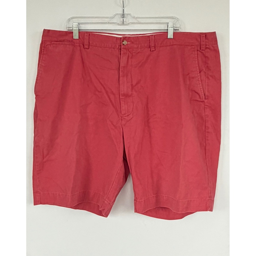 Vtg Polo Ralph Lauren Men Chino Short Salmon Pink Coral Red Size 42 Cotton Twill
